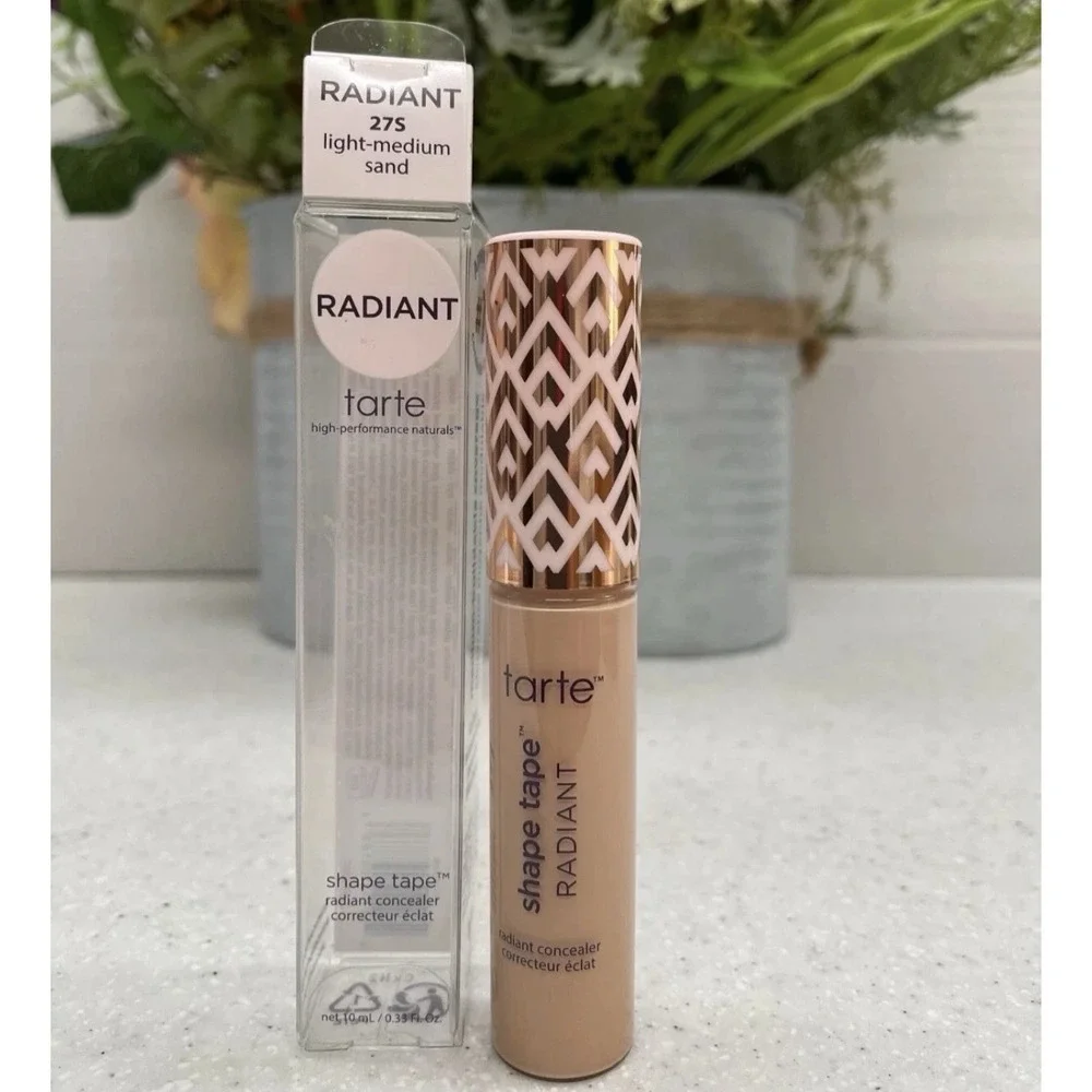 tarte Shape Tape Radiant Concealer ~ 27S LIGHT MEDIUM SAND ~ 0.33 fl oz ~ NIB